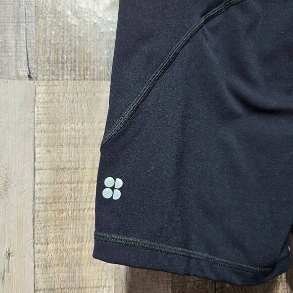 Sweaty Betty The Power Black Athletic Bike Shorts - Picture 4 of 5
